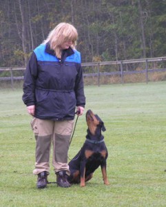 Lydnadstävling 7 oktober 2007